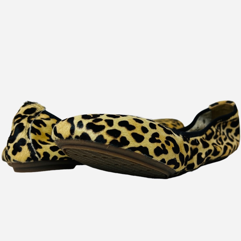 Hush Puppies Chaste Ballet Flats In Calf Hair Leopard Women’s Size 6 - Picture 3 of 9